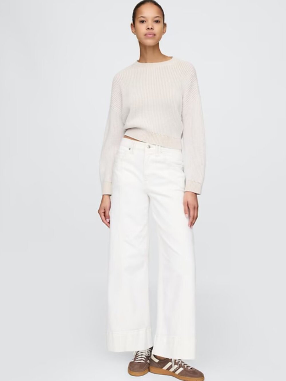 High Rise Wide-Leg Jeans GAP